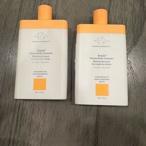* New bundle of 2 Drunk Elephant Kamili Cream Body Cleanser passionfruit oil 8oz